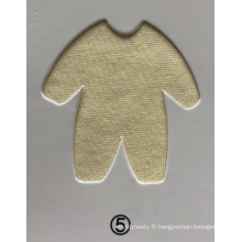 STOCK VENTE HOT de tissu de verrouillage de coton biologique 40S pour les vêtements pour bébé